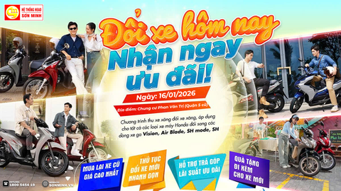 Thu Cũ Đổi Mới Honda Tháng 01/2026 – Ưu Đãi Kép Tại HEAD Sơn Minh