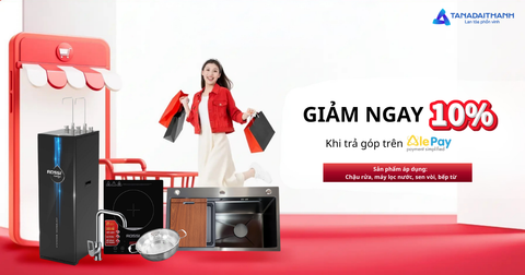 Thanh toán trả góp qua Alepay, khách hàng nhận ngay ưu đãi giảm 10% kèm hỗ trợ lãi suất 0%