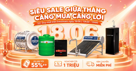 Livestream Shop Tân Á Đại Thành miền Nam 18/06: Săn combo gia dụng giảm sâu, tiết kiệm hơn 8 triệu đồng