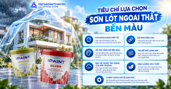 Sơn lót ngoại thất bền màu là gì