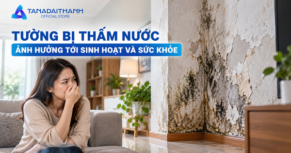 tường nhà bị thấm nước