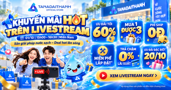 Livestream siêu sale 01/10