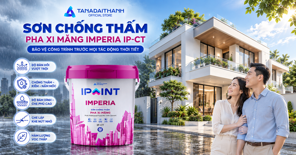 địa chỉ mua sơn chống thấm iPaint ở TP.HCM