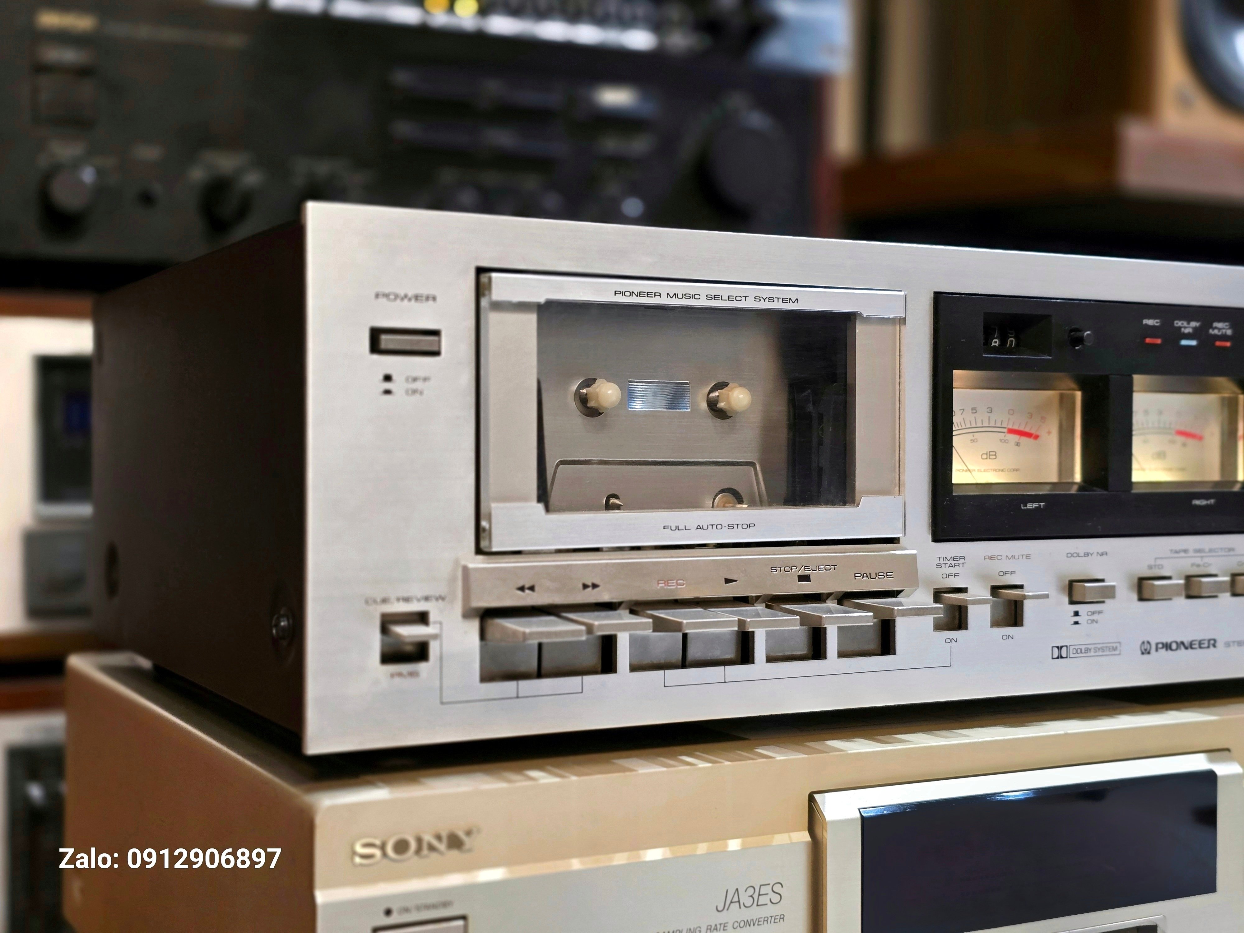 Đầu câm Cassette Tape PIONEER CT 405 chất âm ngọt ngào – Dàn Nội