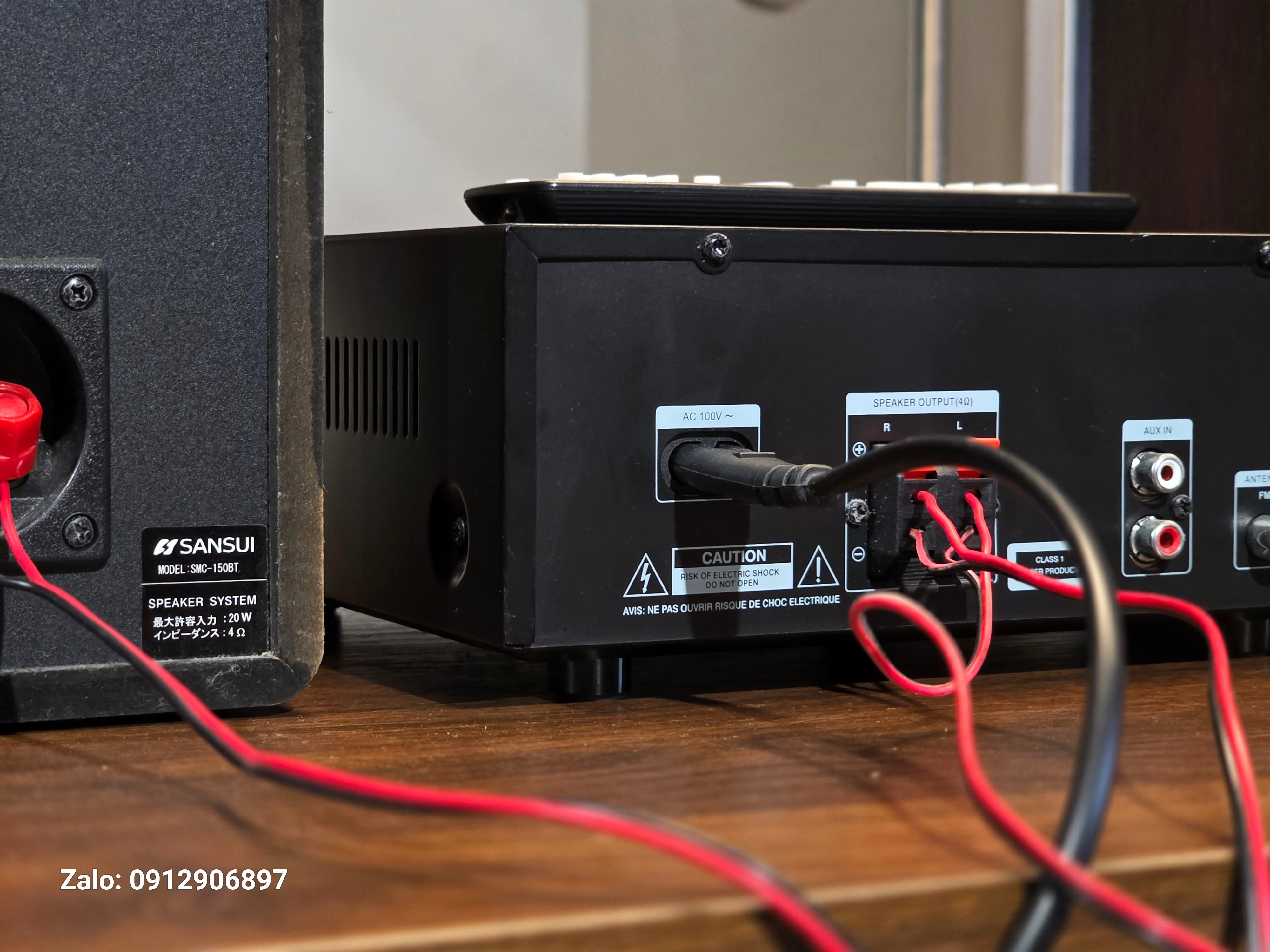 Dàn mini Nhật SANSUI SMC 150BT đơn giản mà tinh tế – Dàn Nội