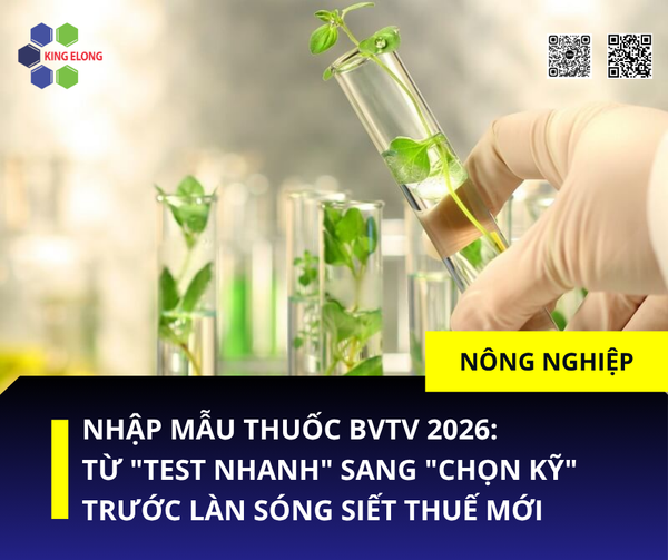 Nhập Mẫu Thuốc BVTV 2026: Từ 