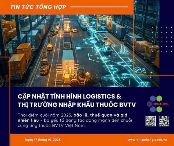 Cập Nhật Tình Hình Logistics & Thị Trường Nhập Khẩu Thuốc BVTV