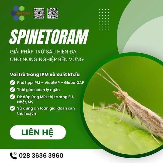Spinetoram – Giải Pháp Trừ Sâu Hiện Đại Cho Nông Nghiệp Bền Vững