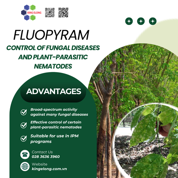 🔍 Fluopyram – A Next-Generation Fungicide For Effective Control Of Fungal Diseases And Plant-Parasitic Nematodes