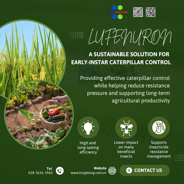 🐛 Lufenuron – A Sustainable Solution For Early-Instar Caterpillar Control