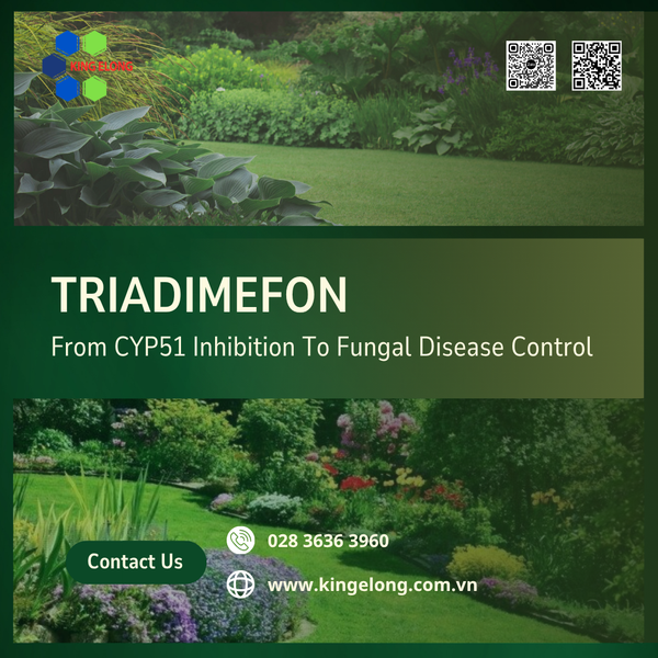🍃 Triadimefon – From CYP51 Inhibition To Fungal Disease Control