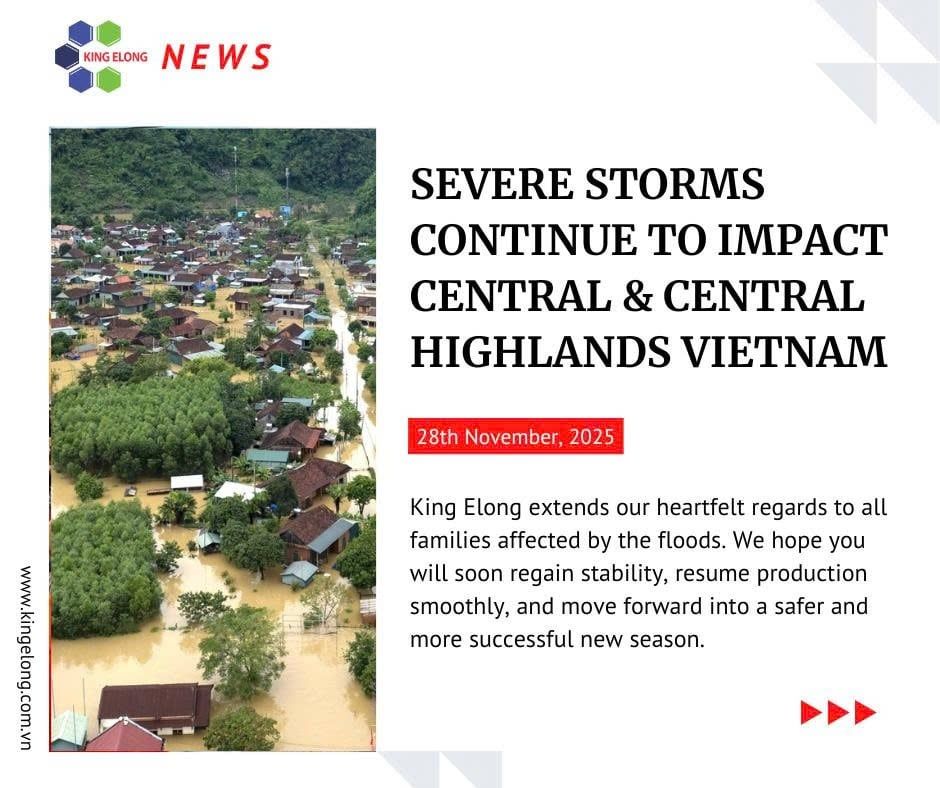 Severe Storms Continue To Impact Central & Central Highlands Vietnam