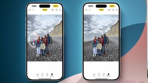 Cách xóa người trong ảnh trên iPhone không cần App