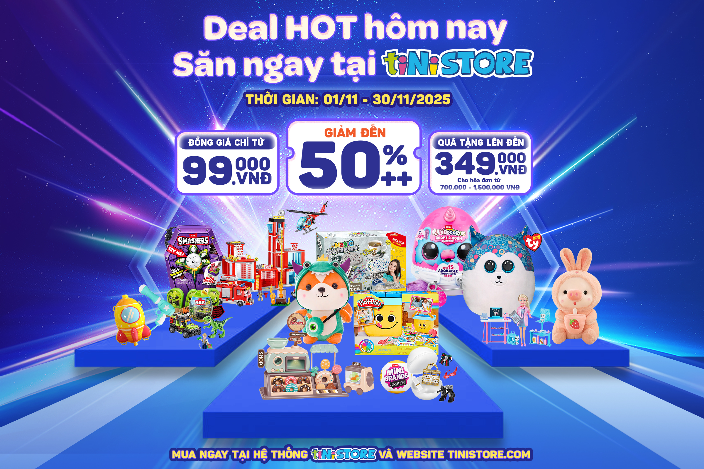 tiNiStore giảm đến 50%++