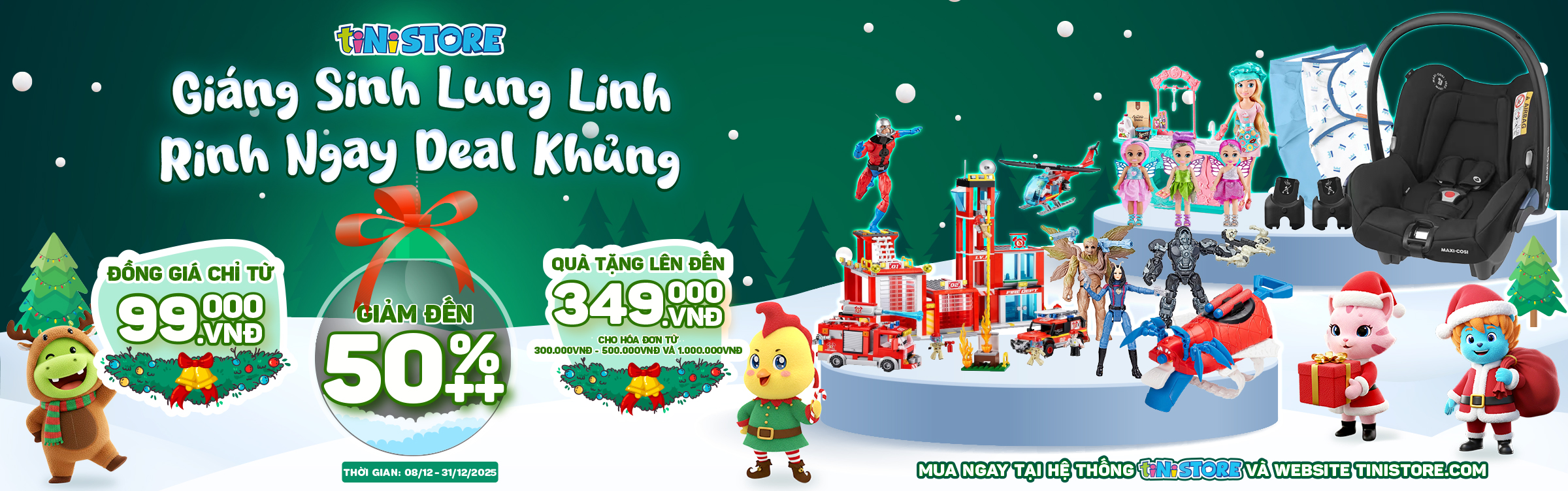 tiNiStore giảm đến 50%++