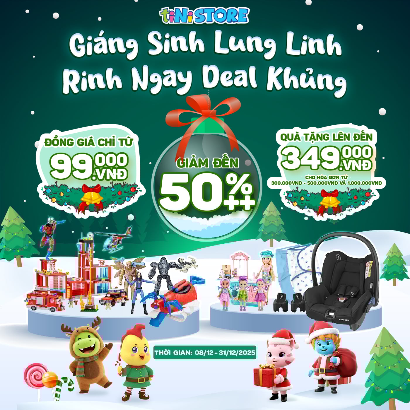 tiNiStore giảm đến 50%++