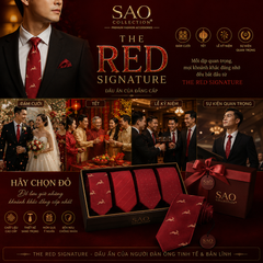 BỘ SƯU TẬP CÀ VẠT ĐỎ THE RED SIGNATURE