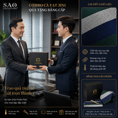 Combo cà vạt quà tặng – Món quà ý nghĩa cho sếp trong dịp lễ
