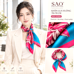 Khăn lụa vuông chất lượng khu vực HCM