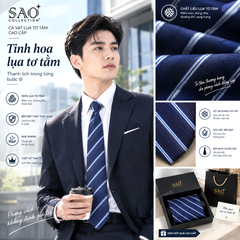 Cà vạt lụa tơ tằm sao lại đắt hơn các lụa khác?
