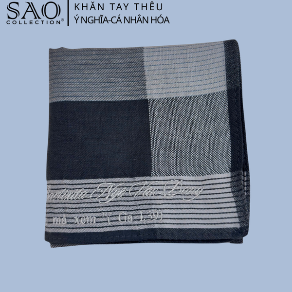 ảnh sản phẩm thực tế được thêu tại SAO Collection