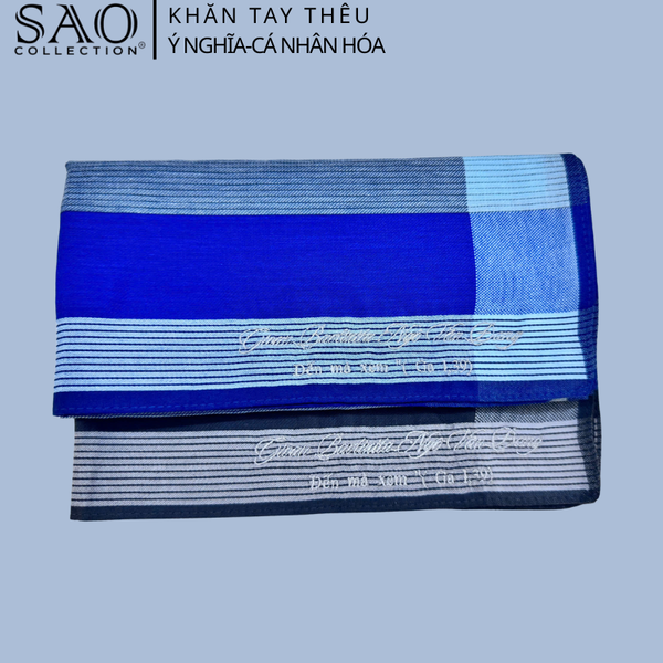 ảnh sản phẩm thực tế được thêu tại SAO Collection