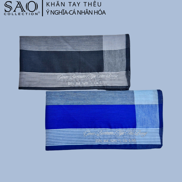 ảnh sản phẩm thực tế được thêu tại SAO Collection
