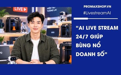 AI Live Stream 24/7 giúp bùng nổ doanh số