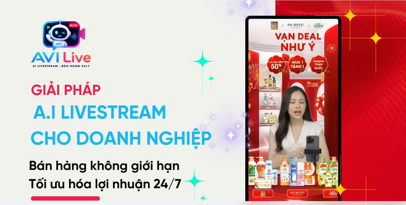 Livestream AI là gì? Có nên sử dụng dịch vụ livestream AI Avi Live của PromaxShop?