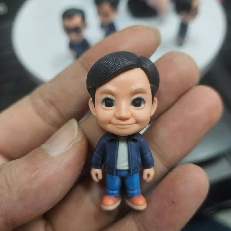 Máy in 3D màu Mini Fullbody 10 triệu màu