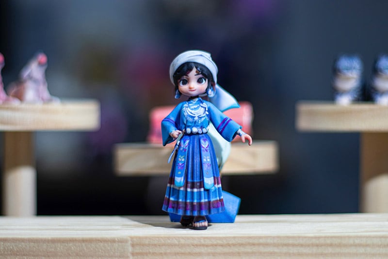 Máy in 3D màu Mini Fullbody 10 triệu màu