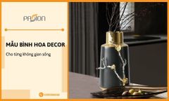 Top mẫu bình hoa Decor đẹp cho từng không gian sống
