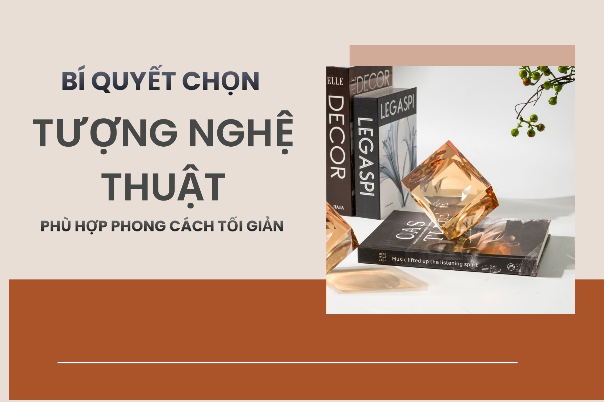 Bí quyết chọn tượng nghệ thuật phù hợp phong cách tối giản