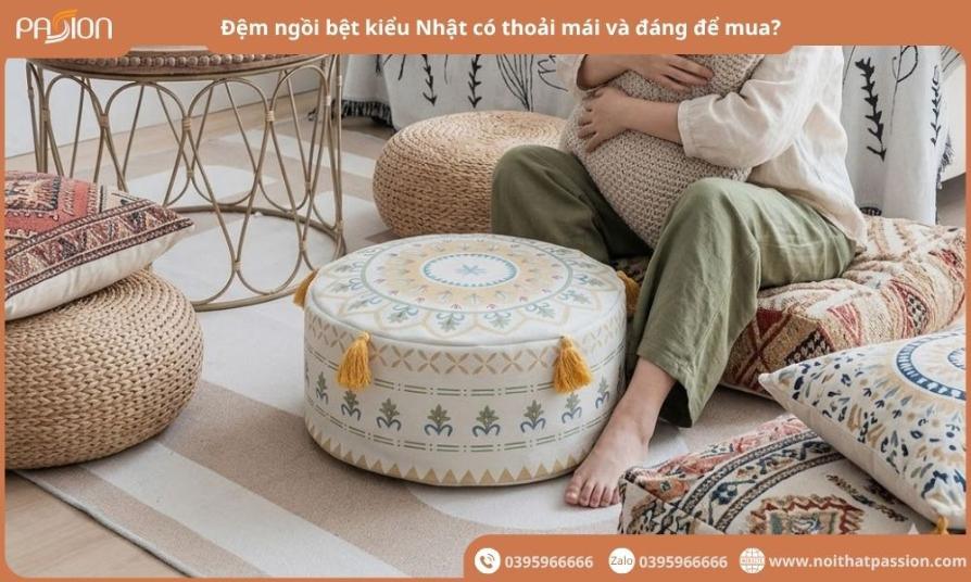 Đệm ngồi bệt kiểu nhật có thực sự thoải mái và đáng mua không?