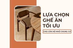 Lựa chọn ghế ăn tối ưu cho căn hộ nhỏ chung cư