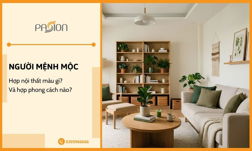 Người Mệnh mộc hợp nội thất màu gì và phong cách nào?