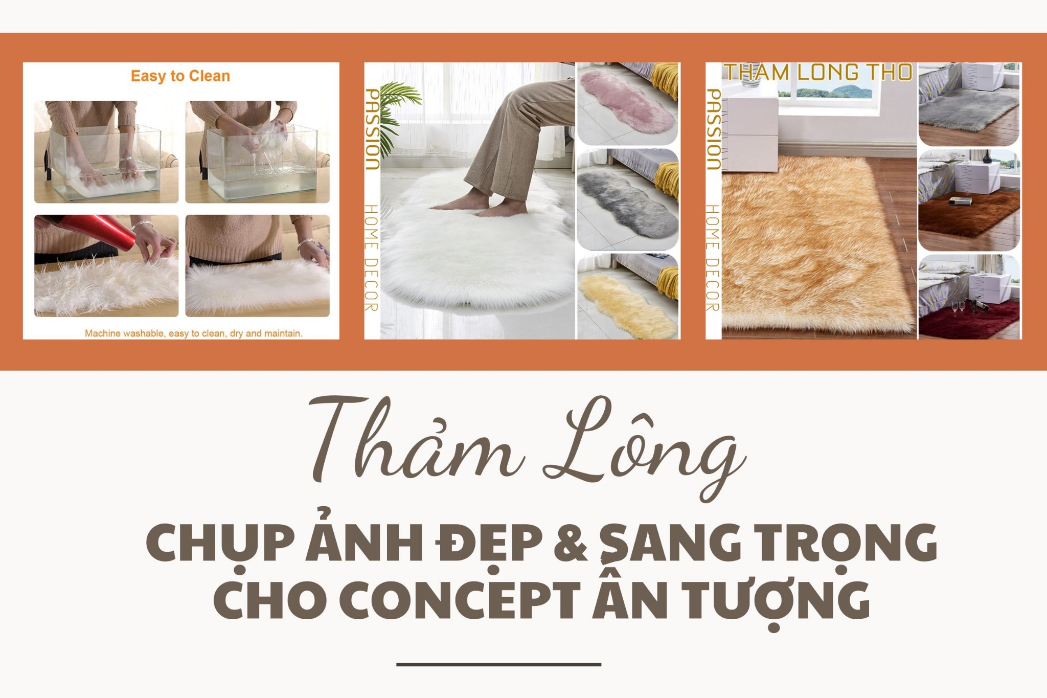 Thảm Lông Chụp Ảnh Đẹp & Sang Trọng Cho Concept Ấn Tượng