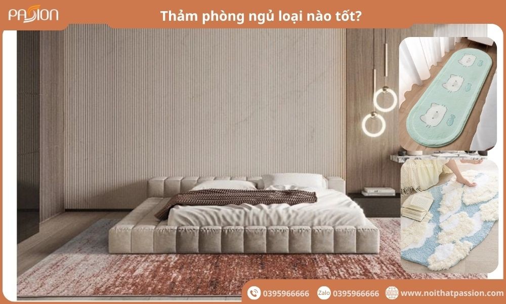 Thảm phòng ngủ loại nào tốt? Khám 4 thảm phòng ngủ đáng mua nhất 2026