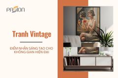 Tranh Vintage – Điểm Nhấn Sáng Tạo Cho Không Gian Hiện Đại