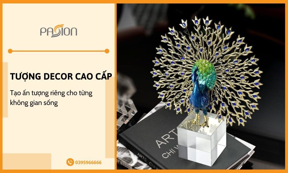 Tạo ấn tượng riêng với những bức tượng decor cao cấp