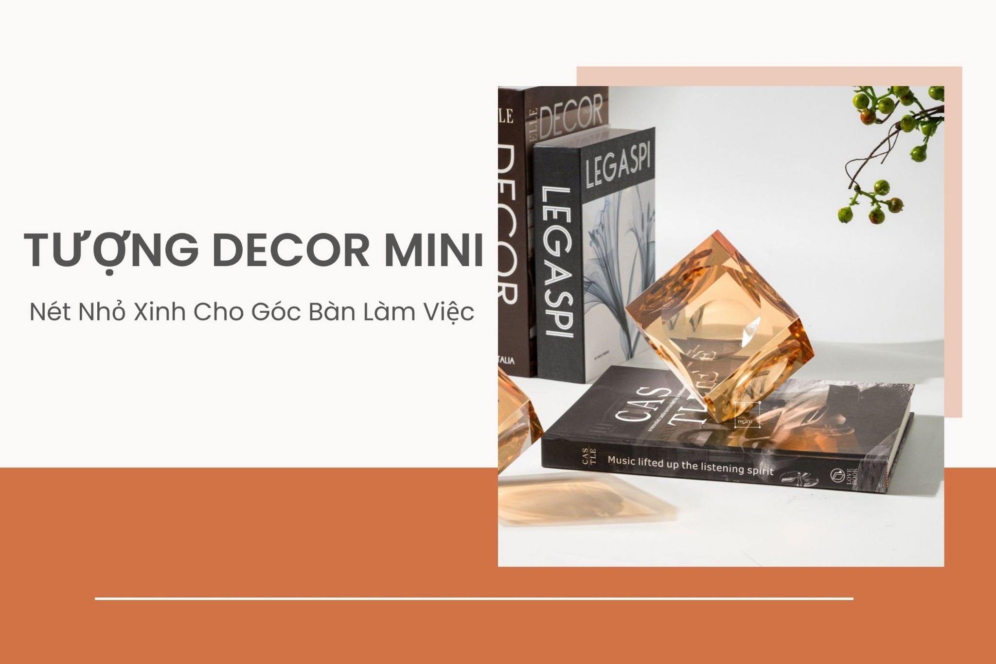 Tượng Decor Mini – Nét Nhỏ Xinh Cho Góc Bàn Làm Việc