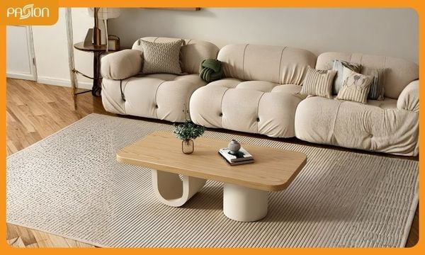 Tỷ lệ chiều dài kích thước bàn phòng khách