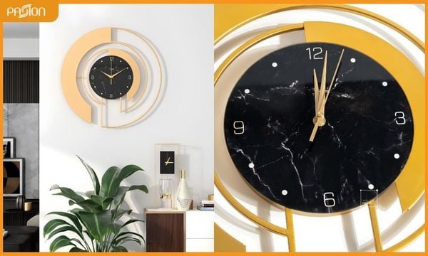 Mẫu đồng hồ treo tường làm điểm nhấn nghệ thuật