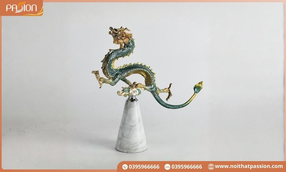 Đặc điểm nổi bật của tượng đồng trang trí hình rồng phượng cao cấp