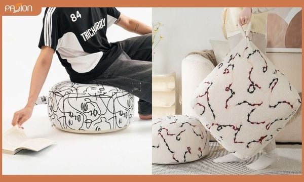 Đệm ngồi bệt kiểu Nhật khi ngồi lâu
