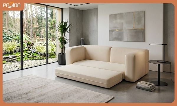 Chọn kích thước giường sofa theo diện tích phòng