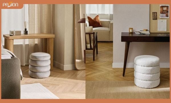 Chất liệu ghế đôn cho phong cách hiện đại và tối giản