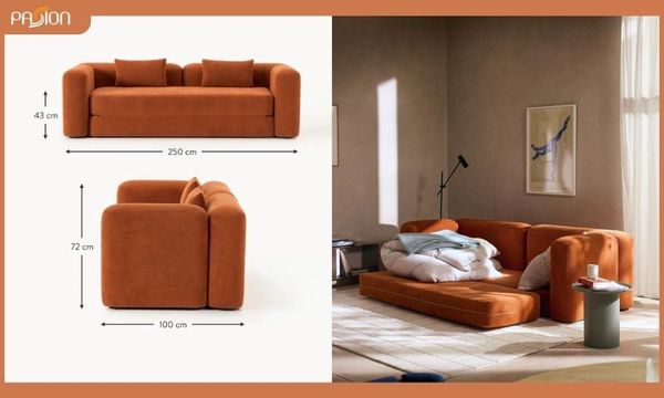 Chọn cơ chế chuyển đổi giường sofa phù hợp