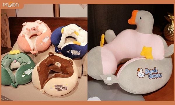 Gối tựa cổ văn phòng định hình tư thế ngủ