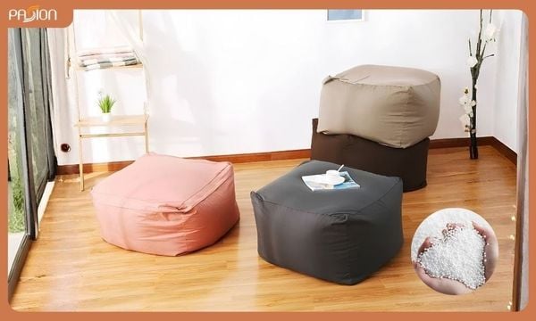 Cần vệ sinh và bảo quản ghế lười hạt xốp định kỳ
